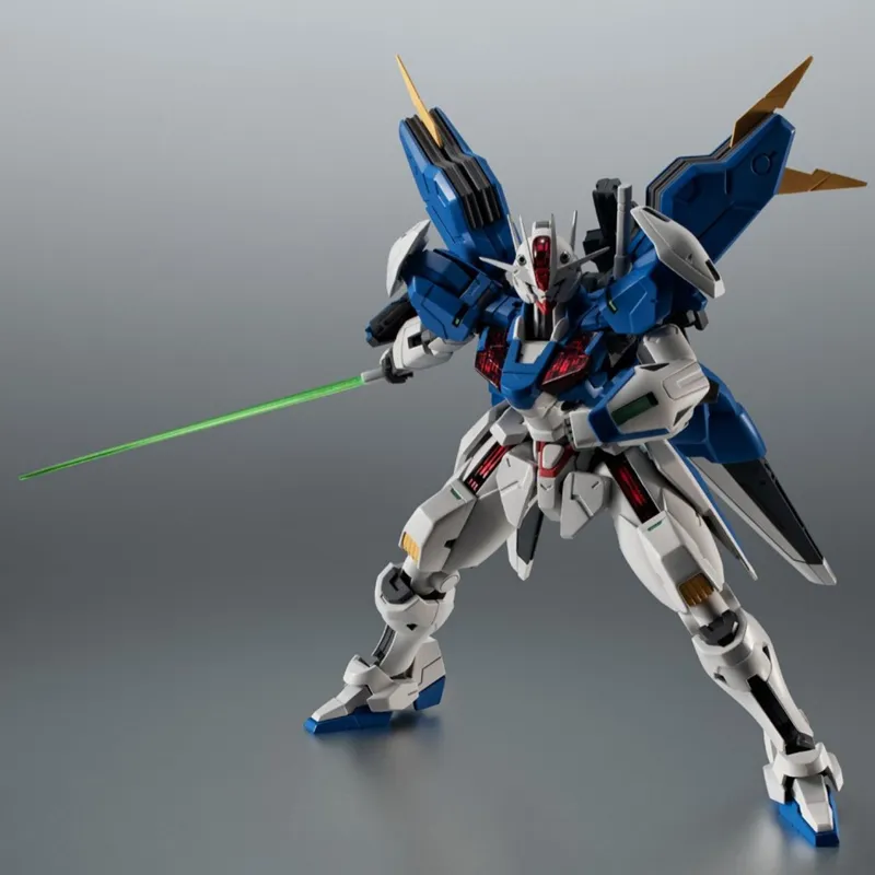 BANDAI Mobile Fighters Up To Mercury's Witch. ROBOT Spirit GUNDAM AERial, Windy, Modified, Soul Bound 14cm. Hobby Model-4