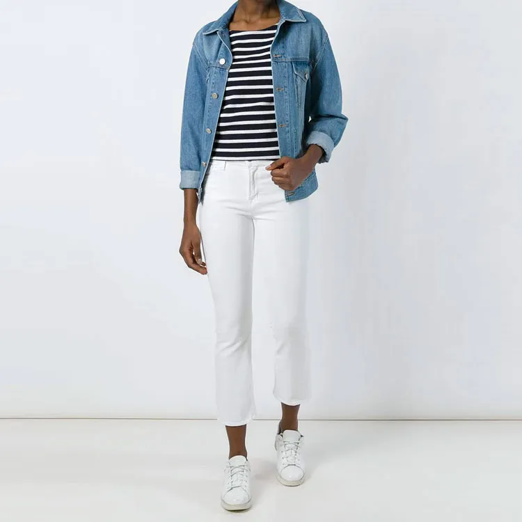 J BRAND Casual Pants Women's White-1