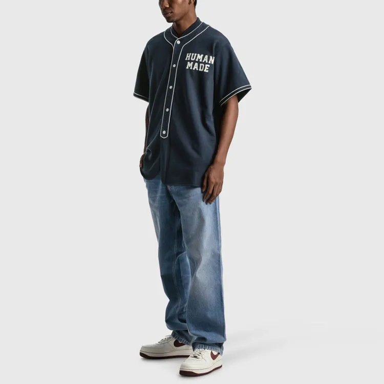 HUMAN MADE T Shirts Men Navy Blue-4