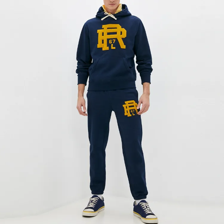 Polo Ralph Lauren Knitted Sweatpants Men Navy Blue-1