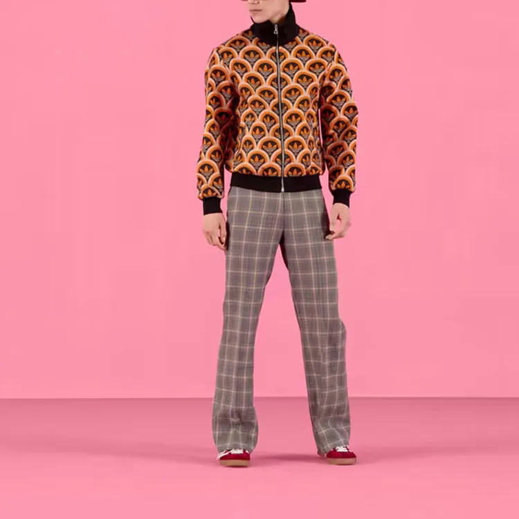 GUCCI X Adidas Trefoil Print Jacket-2