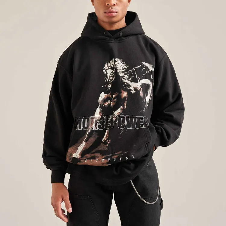 REPRESENT Sweatshirt Men's Black-1