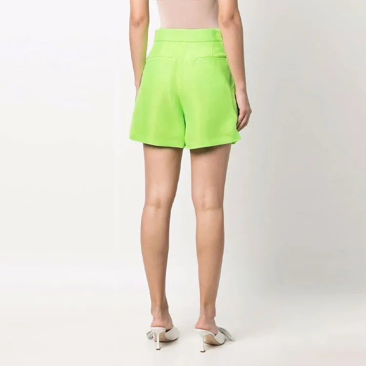 MSGM High-Waisted Thigh-Length Shorts-2