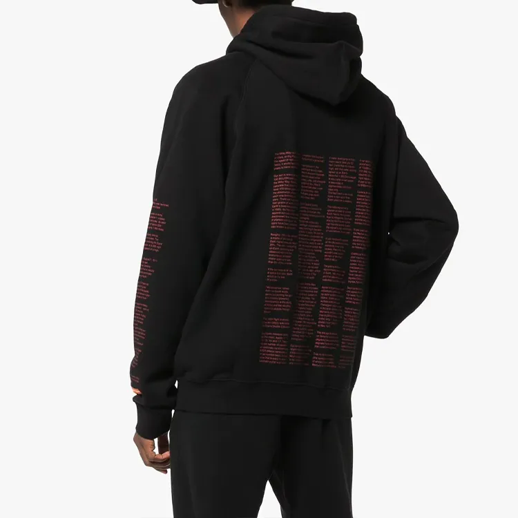 HERON PRESTON NASA-print Cotton Hoodie-4
