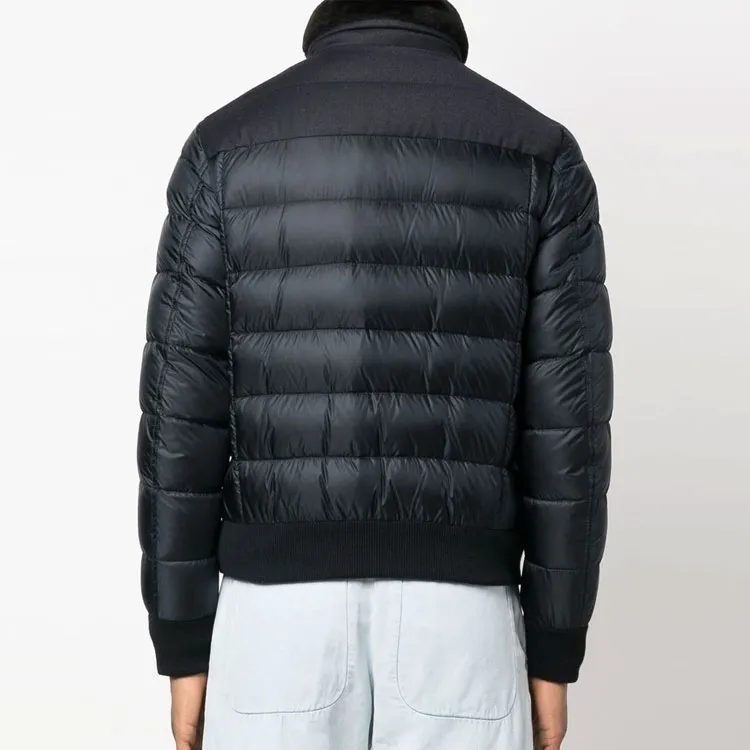 Moorer High Neck Padded Down Jacket-2