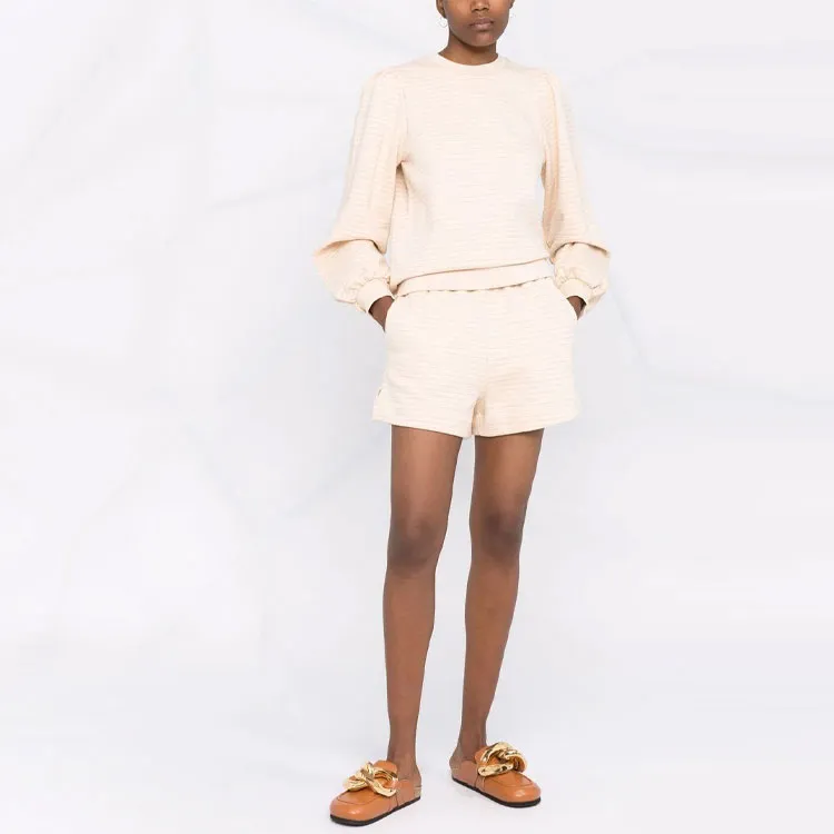 GANNI Sweatshirts Women's Beige-1