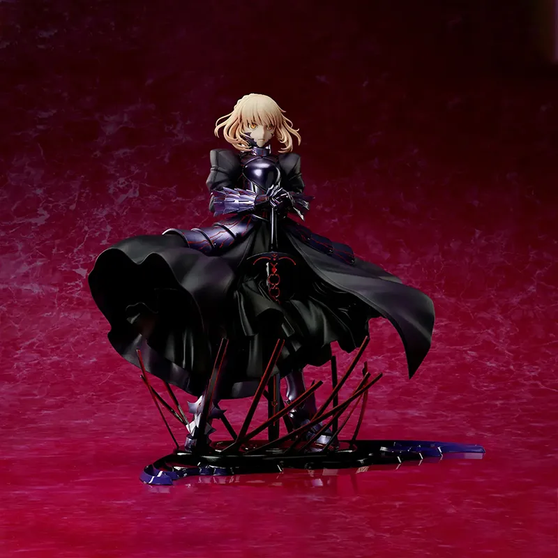 Aniple +Fate Stay Night[heaven's Feel]Saber Altria Alter Scale Figures 15cm-2