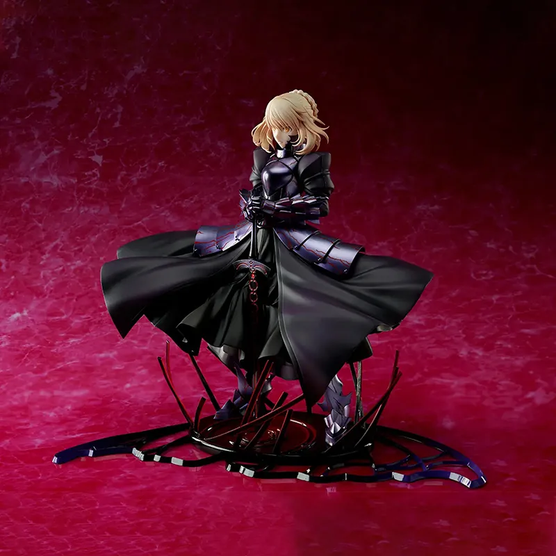 Aniple +Fate Stay Night[heaven's Feel]Saber Altria Alter Scale Figures 15cm-3