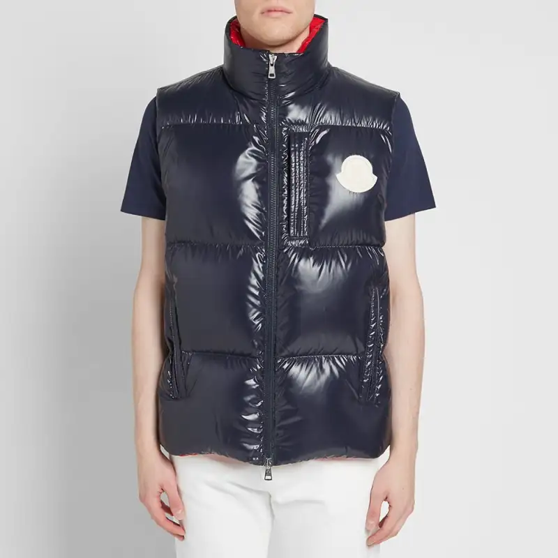 MONCLER GENIUS MONCLER GENIUS 1952 Series Vests Men Dark Blue-2