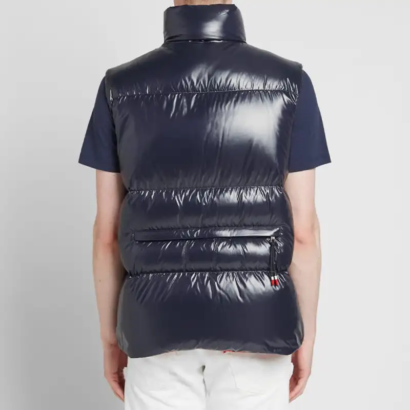 MONCLER GENIUS MONCLER GENIUS 1952 Series Vests Men Dark Blue-3