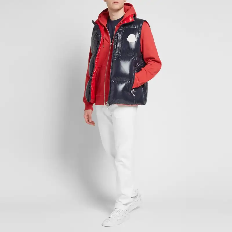 MONCLER GENIUS MONCLER GENIUS 1952 Series Vests Men Dark Blue-1