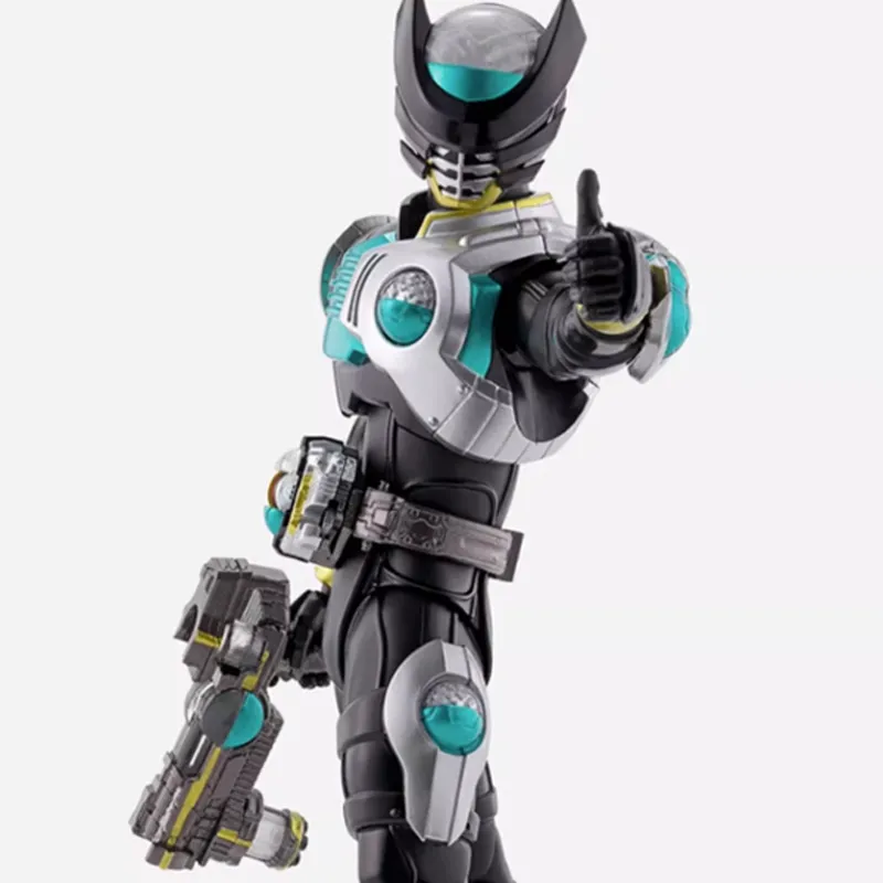 BANDAI SHF True Bone Carved Mask Knight, Kamen Rider Action Figures-2