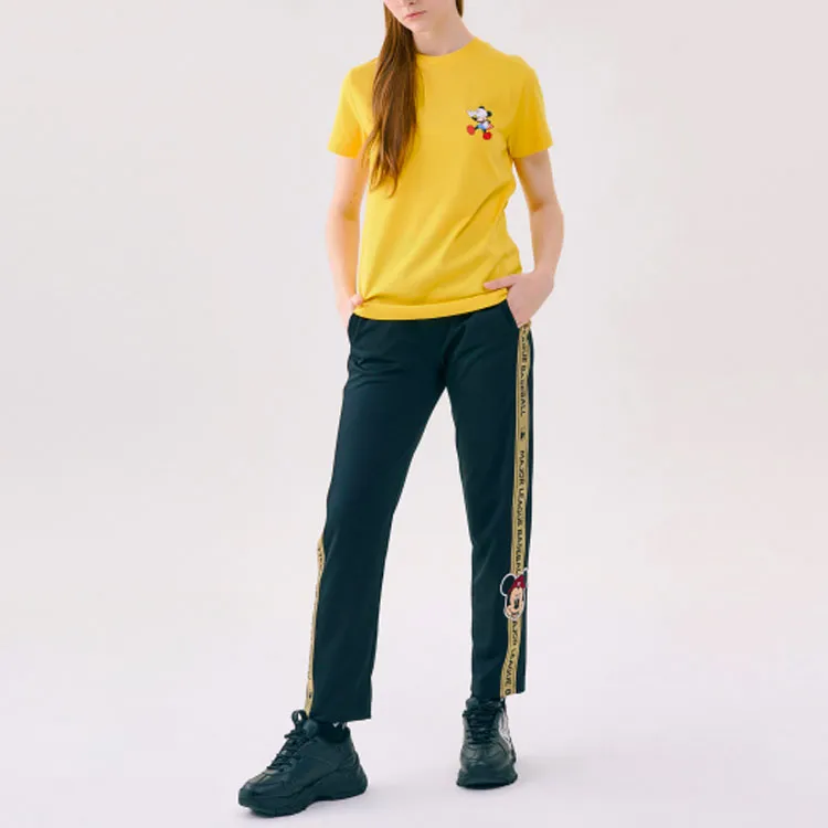 Disney X MLB X Disney T Shirts Unisex Yellow-5