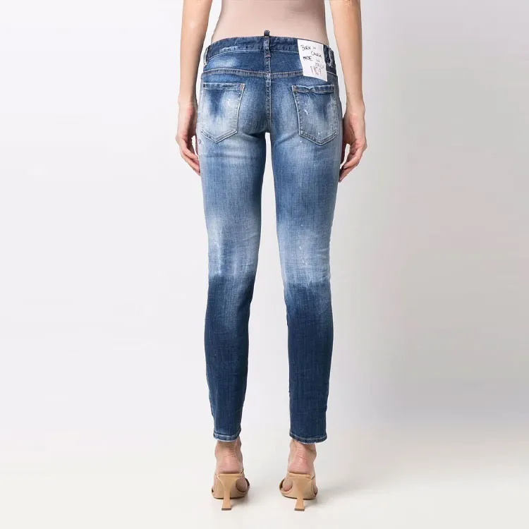 DSQUARED2 Jennifer Low rise Skinny Jeans-2
