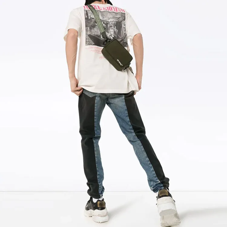 OFF WHITE Neutral Impressionism T shirt-4