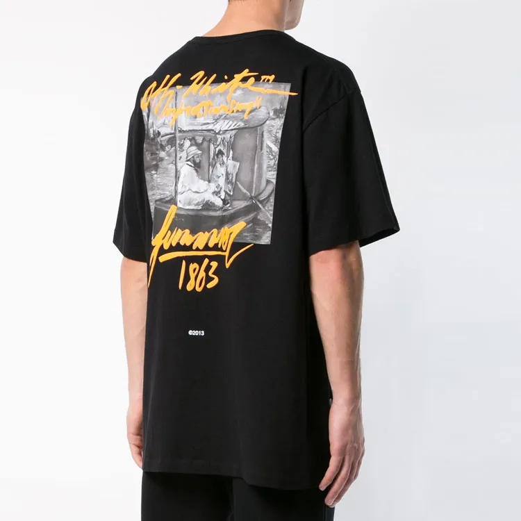 OFF WHITE Slim Fit Summer T Shirt-3