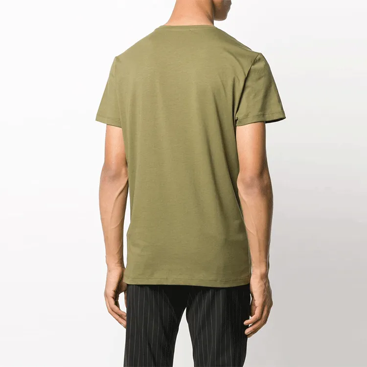 BALMAIN T-Shirts Men Green-1