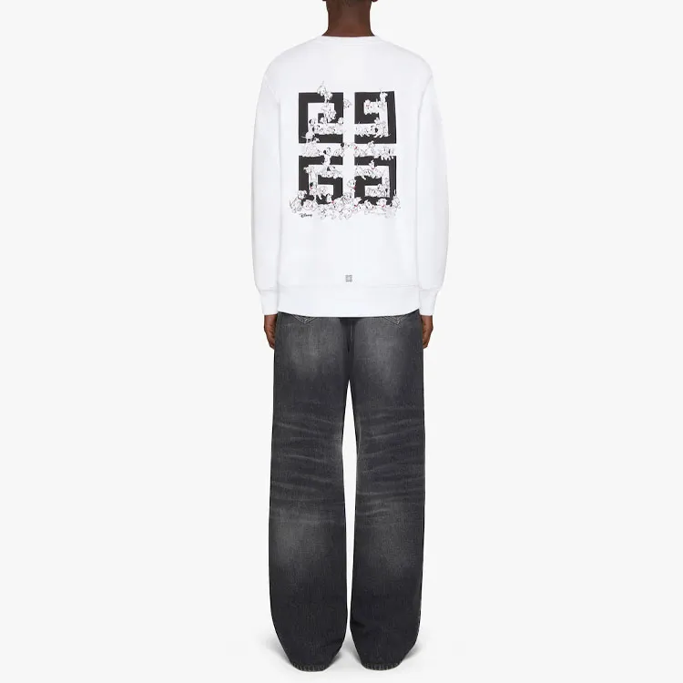 GIVENCHY x Disney Sweatshirt Men's White-2