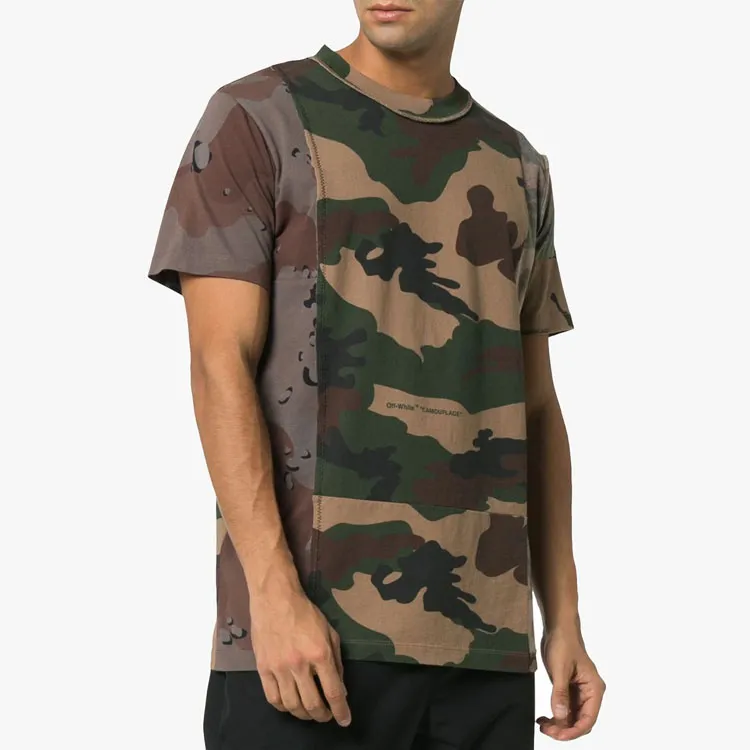 OFF WHITE T Shirt Men's Camouflage-1