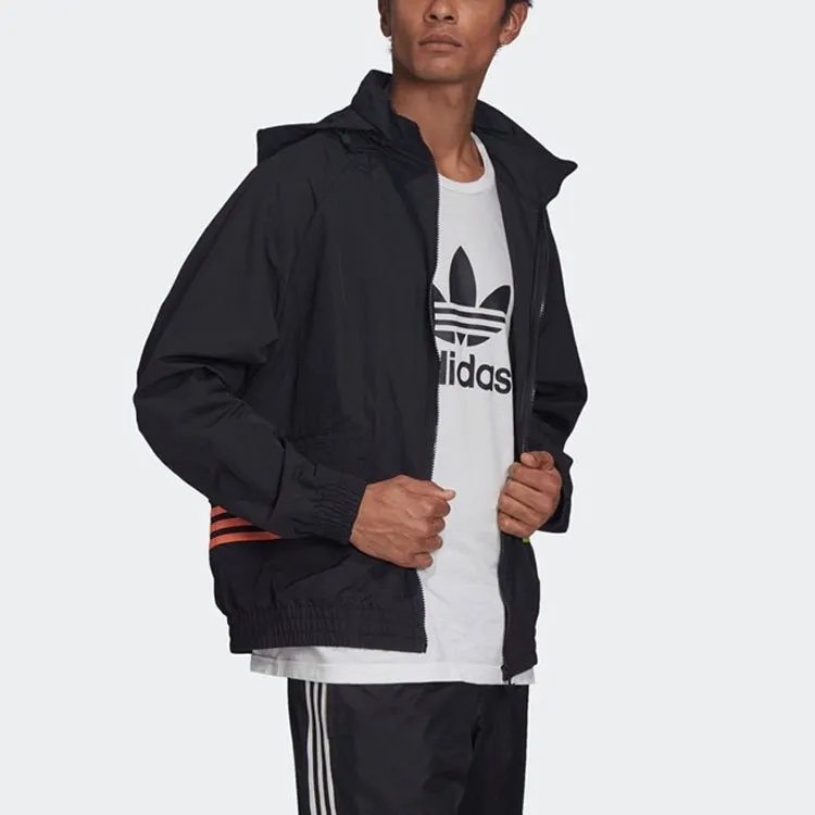 Adidas Originals Jackets Men Black-4