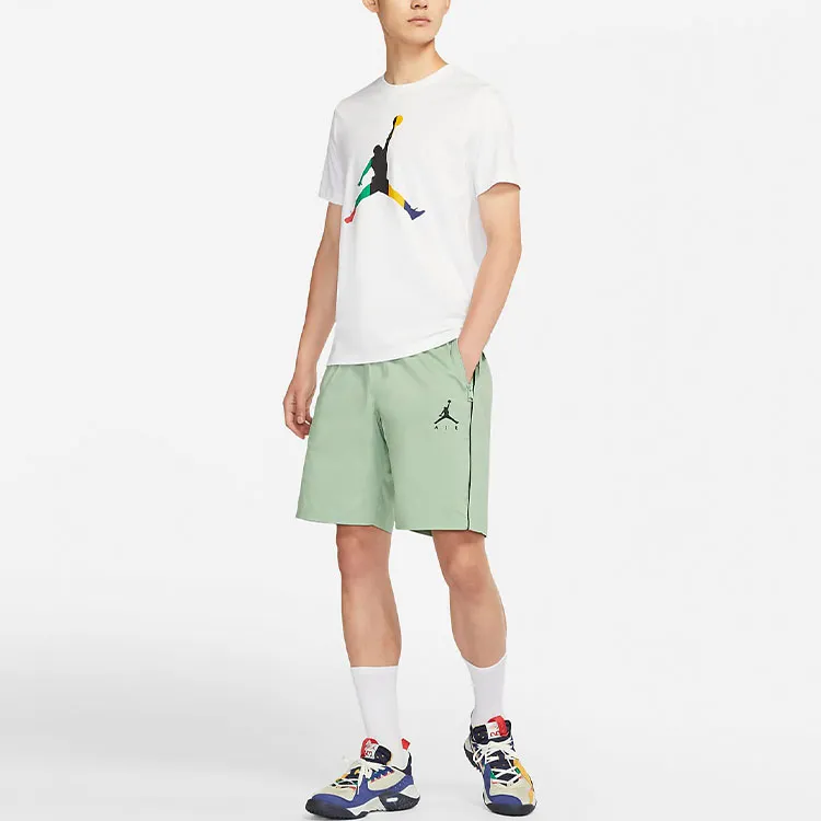 Jordan AS Sports Shorts Men Gentle Gray Green-2