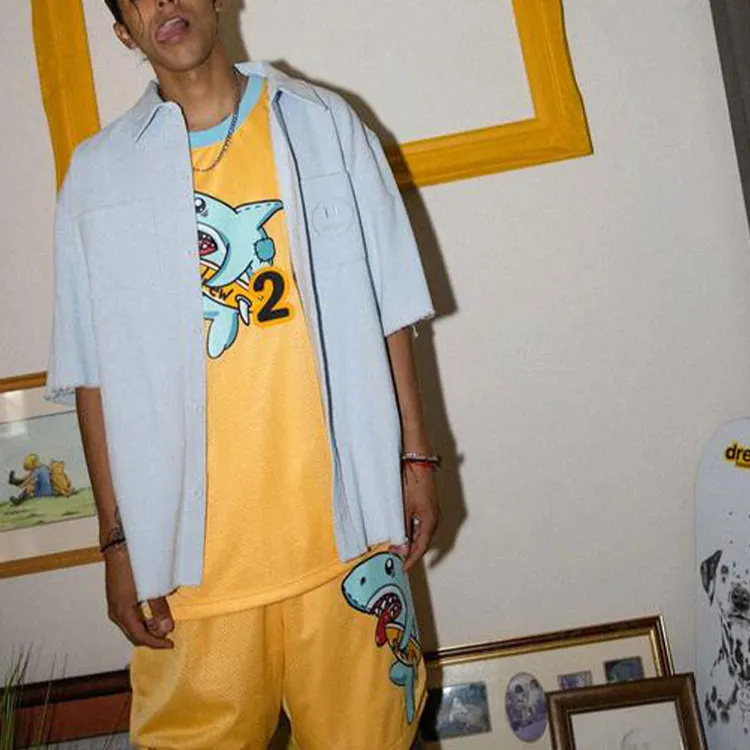 Drew House Figment Basketball Jersey-8