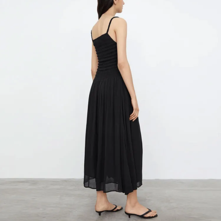 TOTEME Sleeveless Dresses Women's Black-3