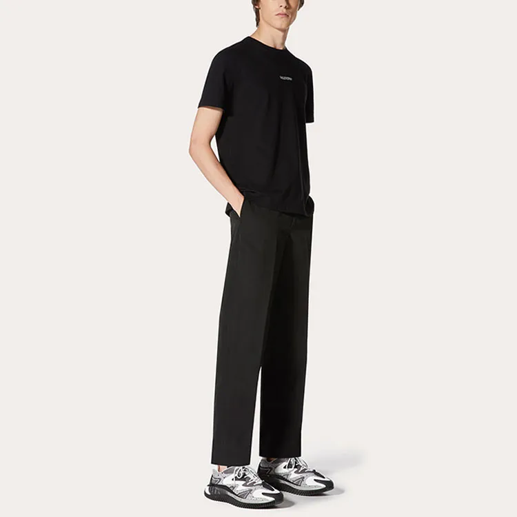 Valentino Casual Pants Men's Black-1