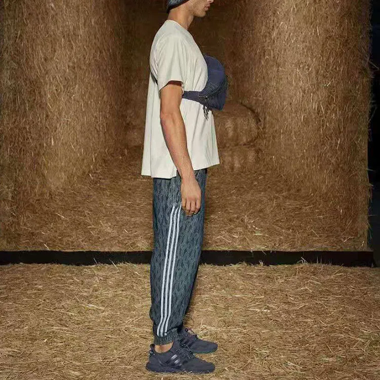 Adidas Ivy Park Monogram Denim Track Pants All Gender-9