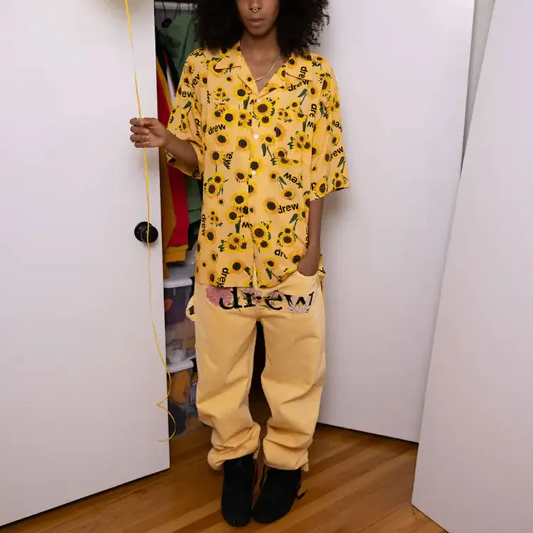 Drew House Rayon Camp Shirt-3