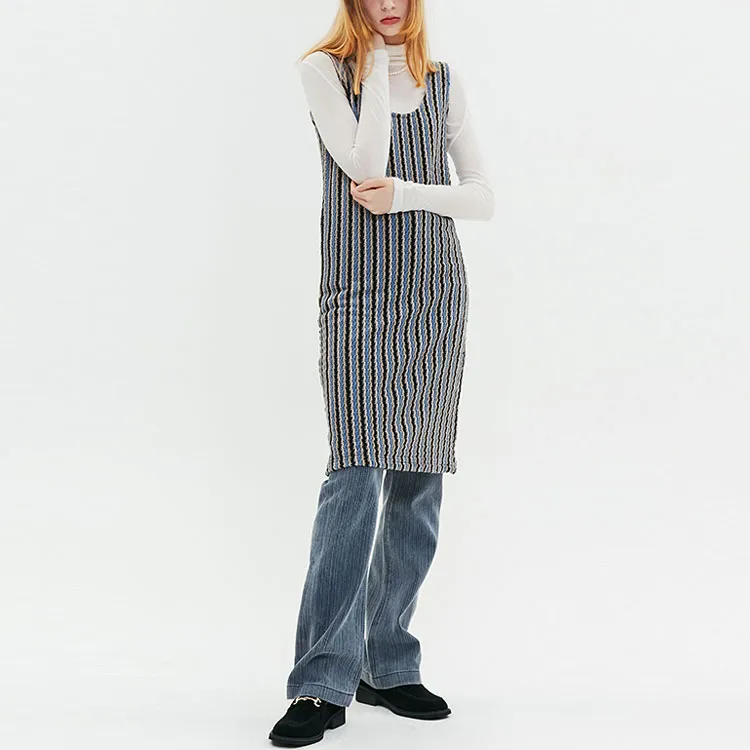 Kirsh Suspender Skirt Mid-Length Dress-4