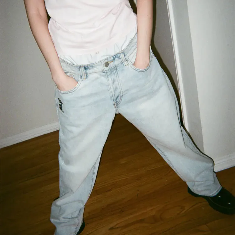Drew House Wide Leg Jean-7