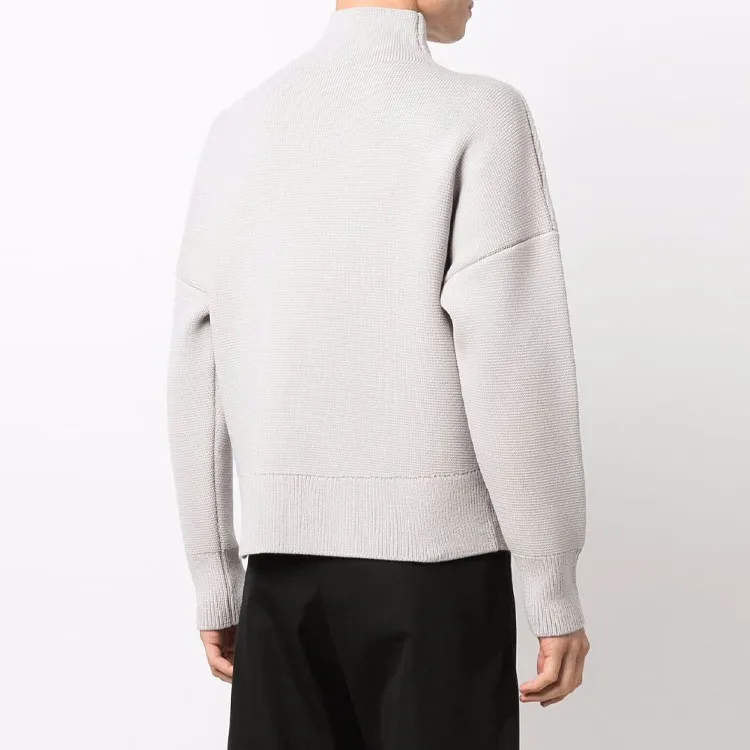Jacquemus Sweaters Men Gray-3