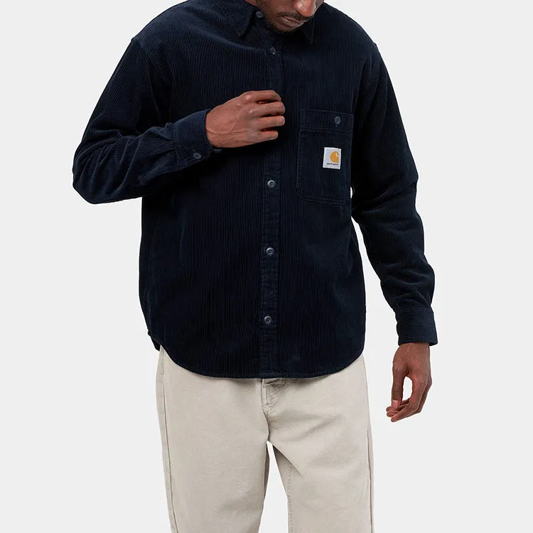 Carhartt WIP Shirts Men Blue-4