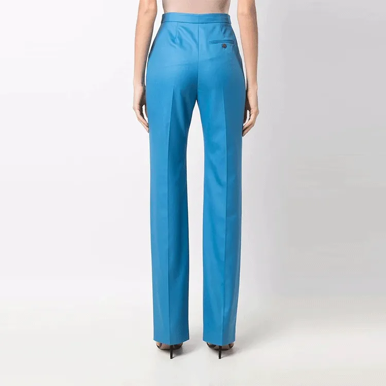 Alexander McQueen Casual Pants Women's Blue-7
