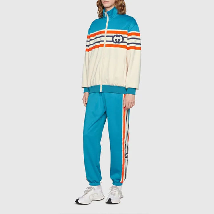 GUCCI SS23 Jackets Coats Men's Blue-4
