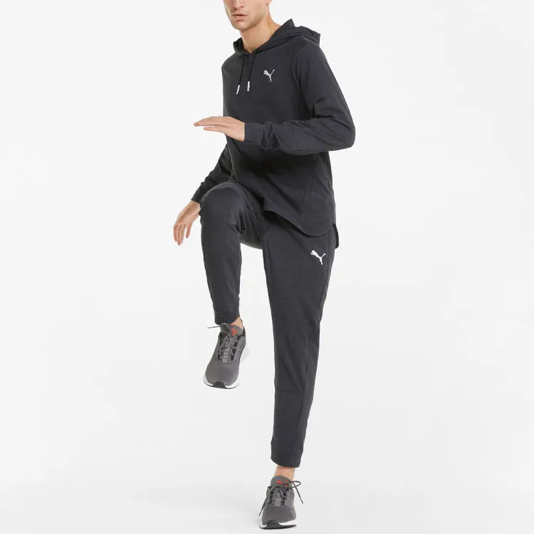 PUMA Knitted Sports Pants Men's Black-2