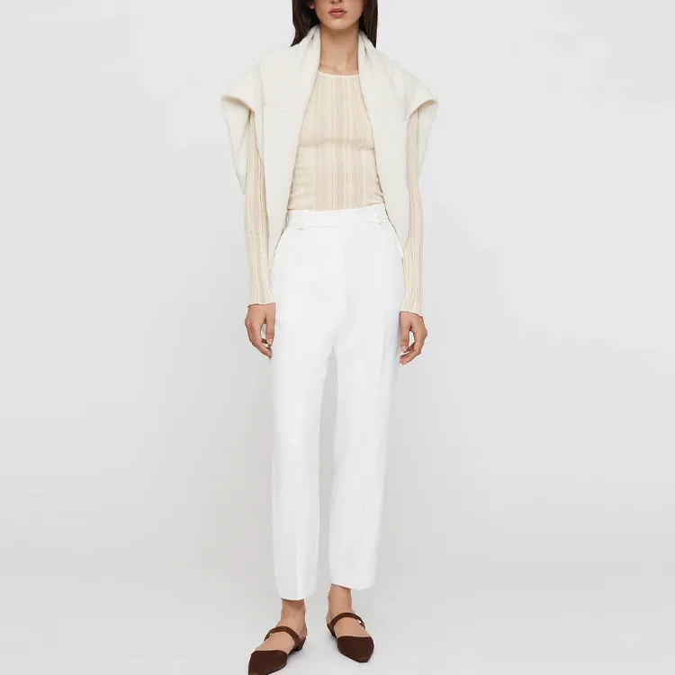TOTEME Suit Trousers Women's White-1