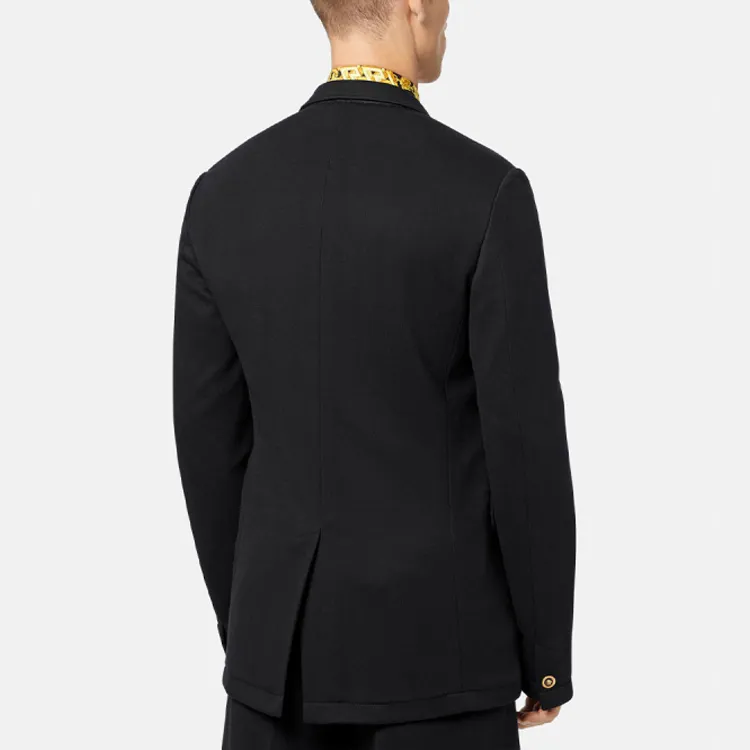 VERSACE Business Suits Men Black-1