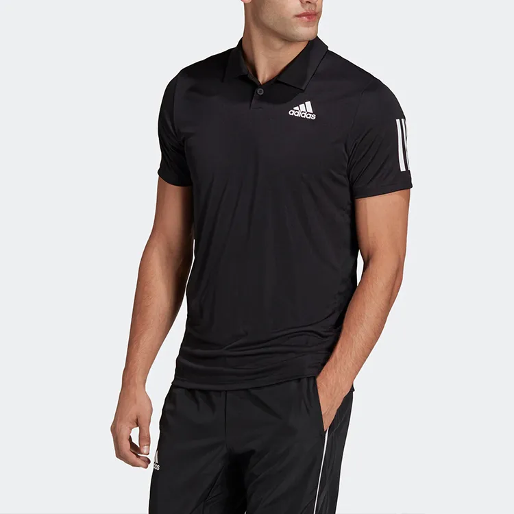 Adidas Polo Shirts Men Black-1