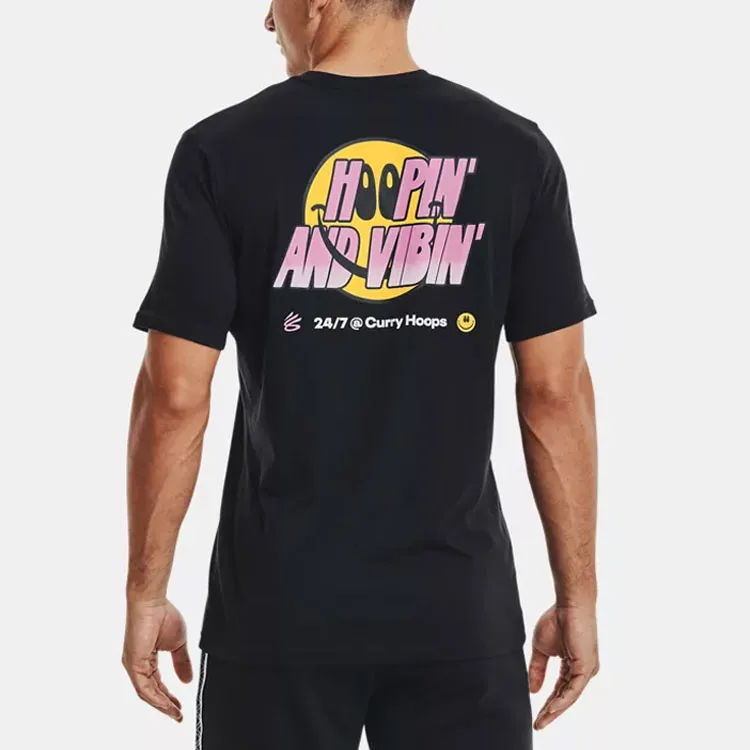 Under Armour Curry Regular T Shirt Men's Black-4