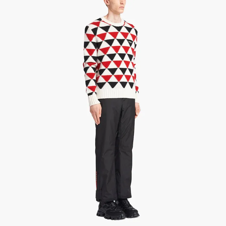PRADA Cashmere Sweaters Men Red-3