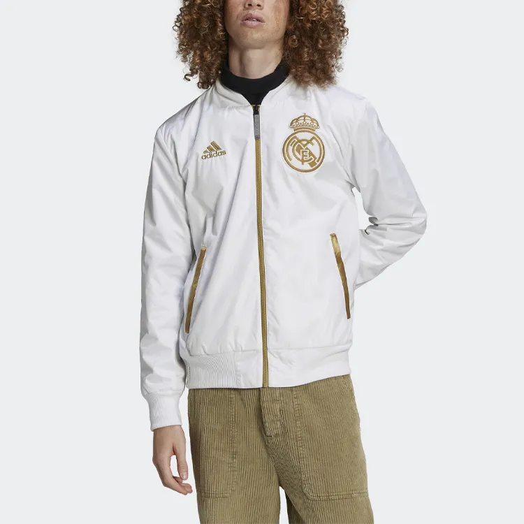 Adidas Real Madrid C.F Jackets Men White-2