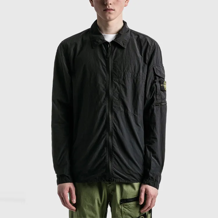 STONE ISLAND Jacket Men's Black-3