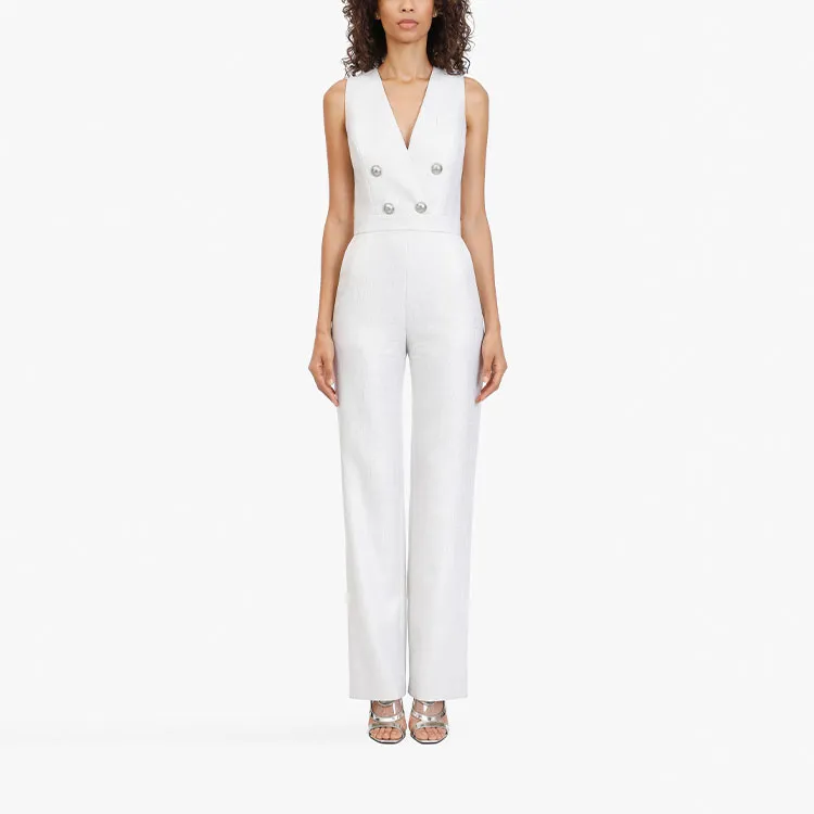 BALMAIN Jumpsuits Women's White-1