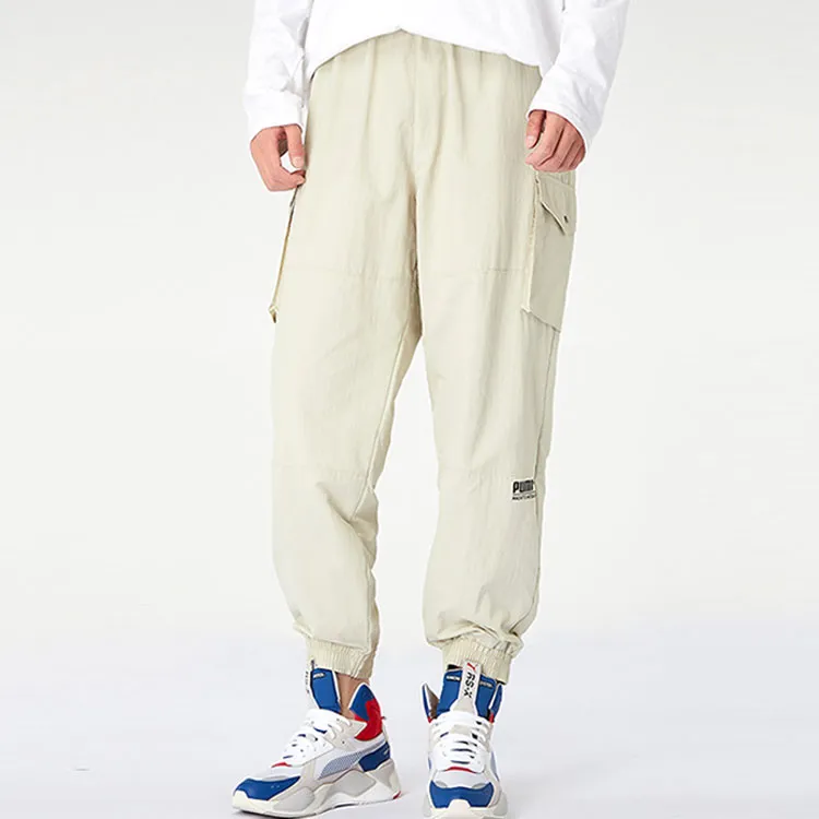 PUMA Casual Pants Men Beige-2