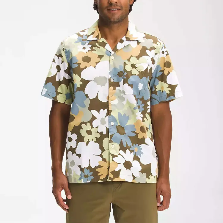 THE NORTH FACE Summer Outdoor Exploration Shirt Men's Multicolor-1