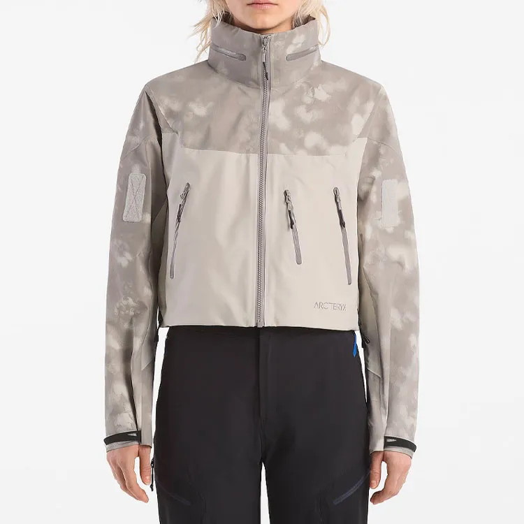 Arc'teryx Women'ss Olena Komorebi Cropped Jacket Salt Flats-3