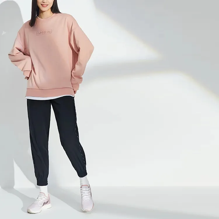 LiNing Sweatshirt Unisex Misty Rose Pink-2