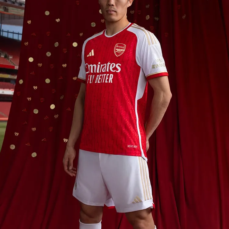 Adidas Arsenal Soccer Jerseys Men Red-4